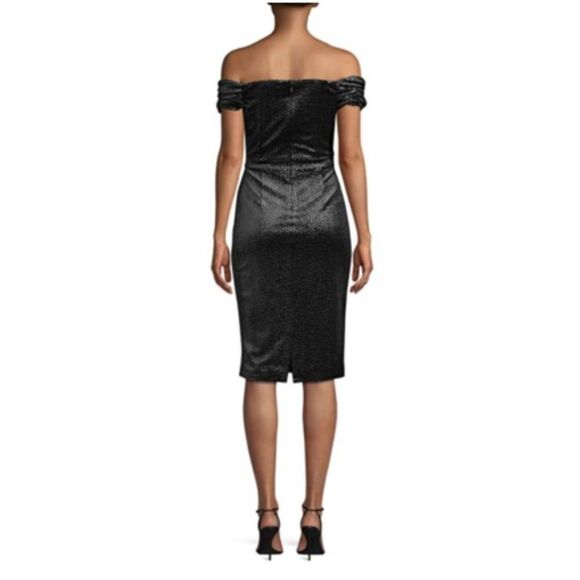 Laundry by Shelli Segal Velvet Sheath Dress | 8 - Picture 3 of 8